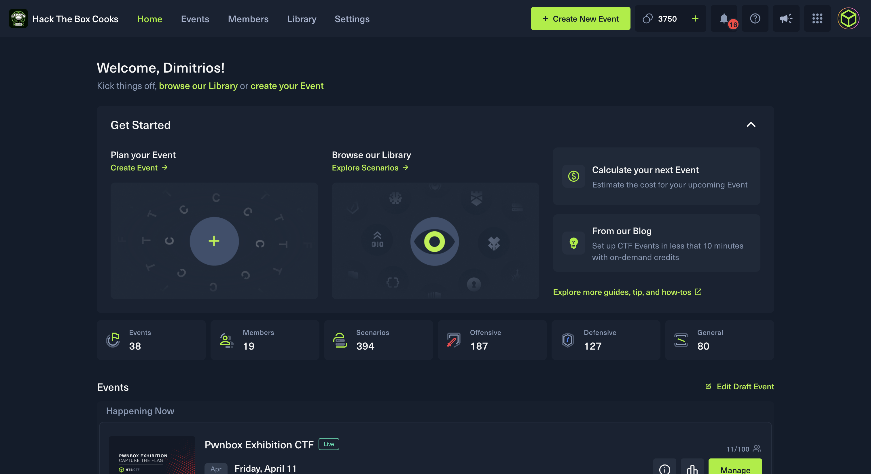 The CTF platform gives you complete flexibility to manage and update your event scenarios—even just minutes before your event starts