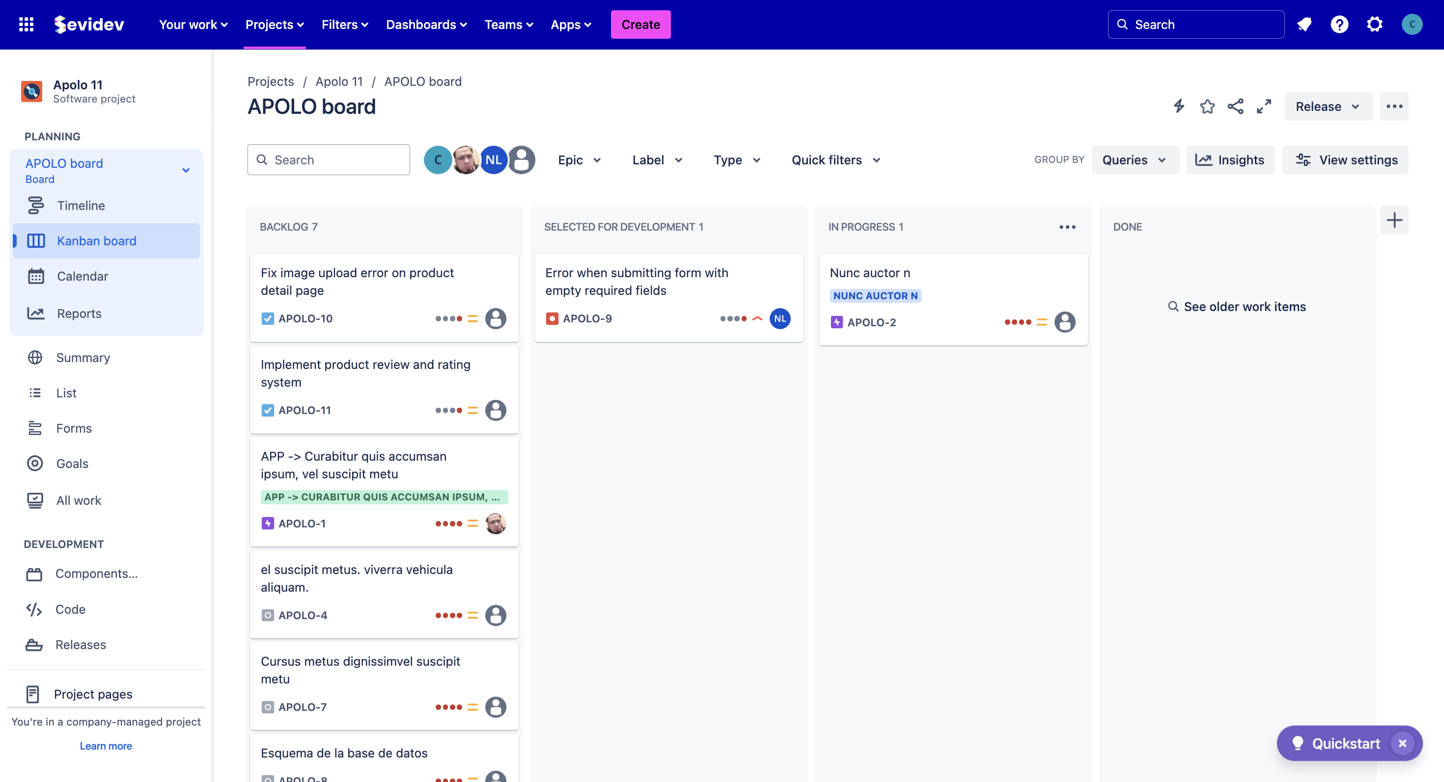 Navigate to Chat for Jira.