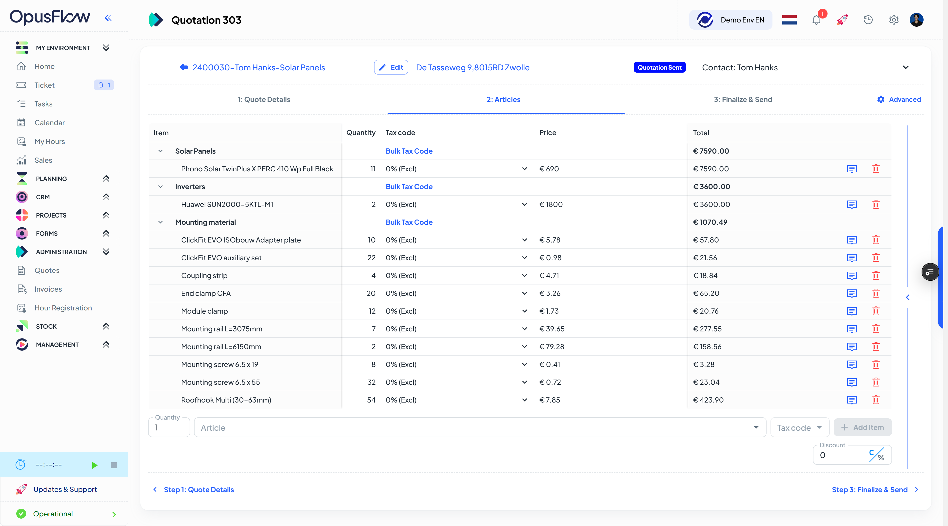 Wow, notice the difference? ✨ The quote screen has gotten a big makeover in this new version! But don’t worry—we’ll walk through everything step by step, and you’ll be up to speed in no time 🚀.
