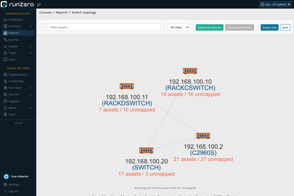 If you click a node, it will expand the details