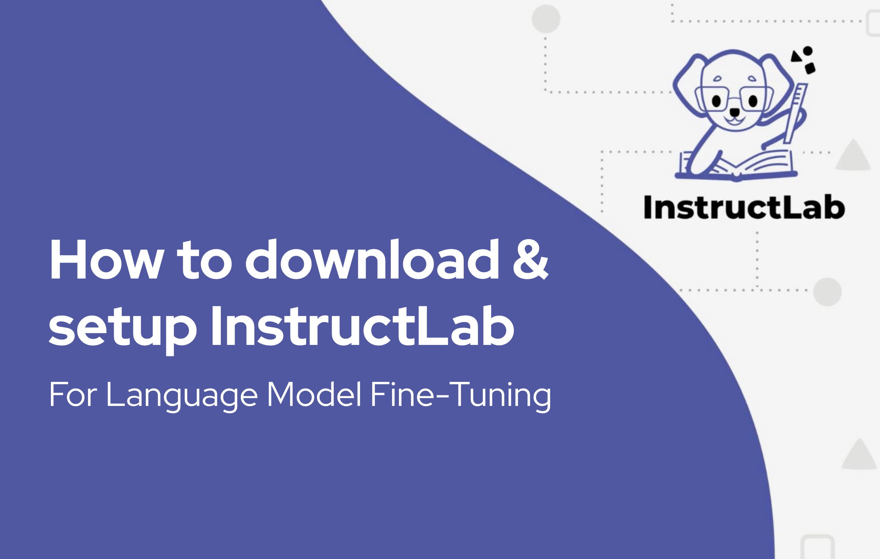 Let's get started with 
installing InstructLab locally!