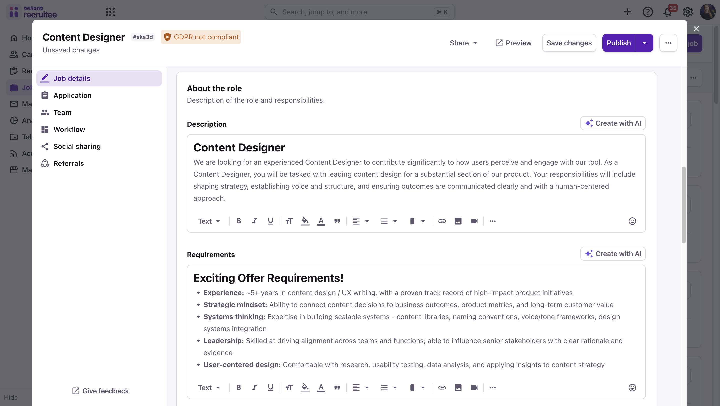 1️⃣ **Let's create your first Workflow Automation!**

You can build Automations:
- In existing jobs
- When creating a new job
- Within job templates