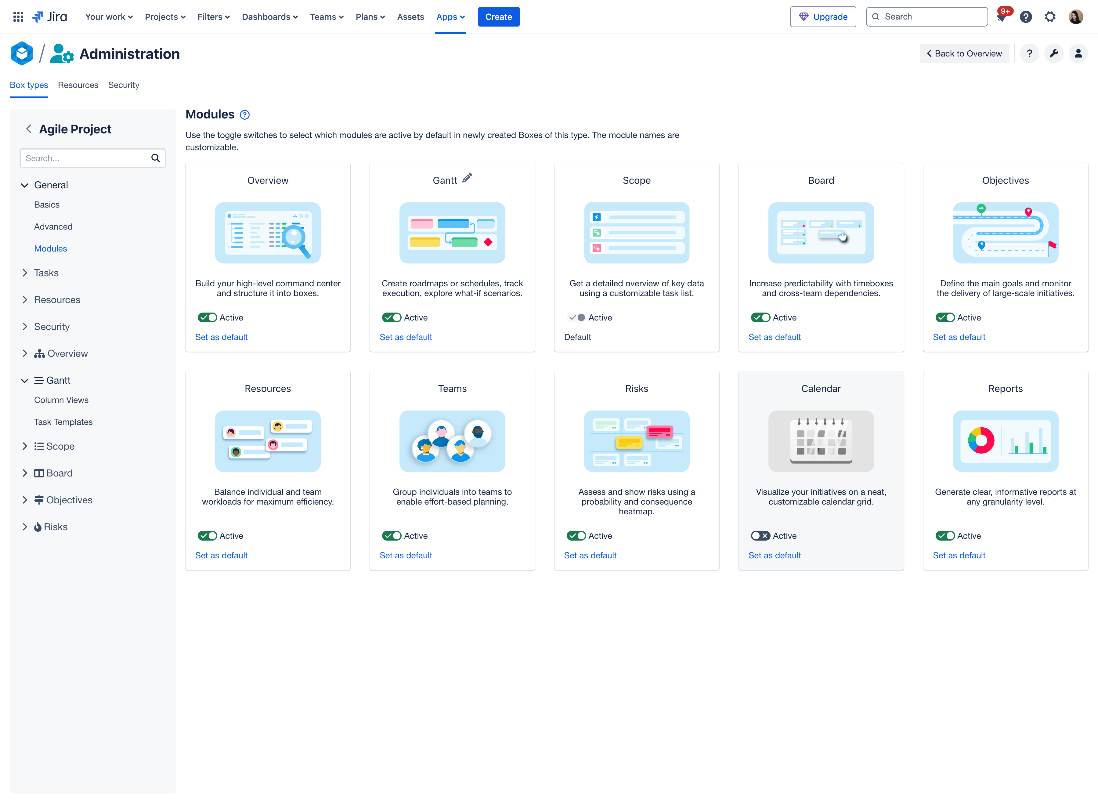 Hover over the module name to see the **Edit** button. Click it.
