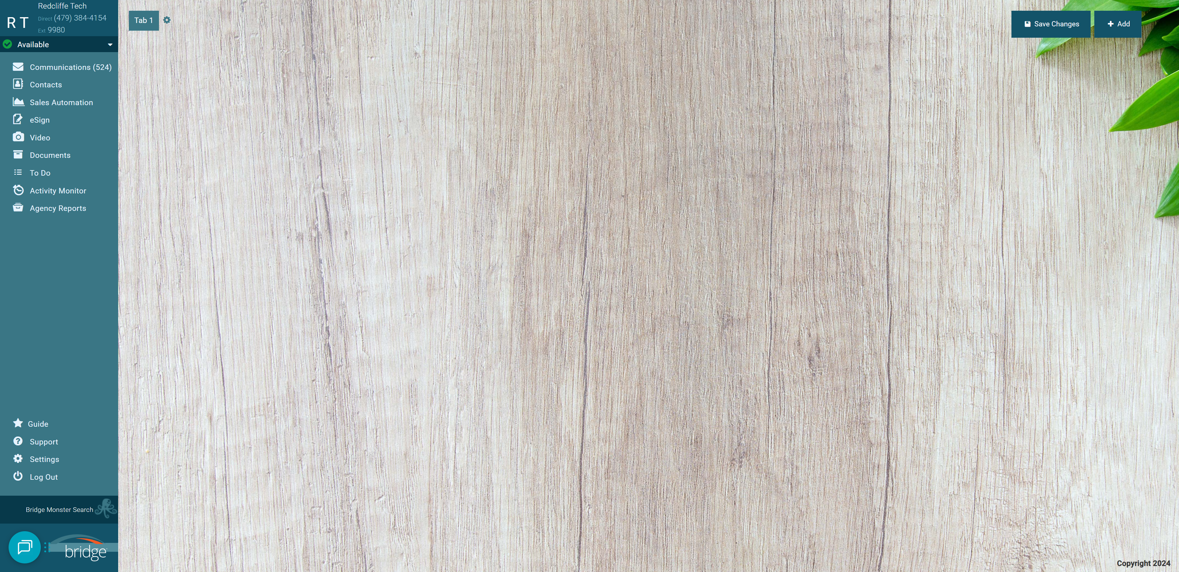 Select eSign from the main menu