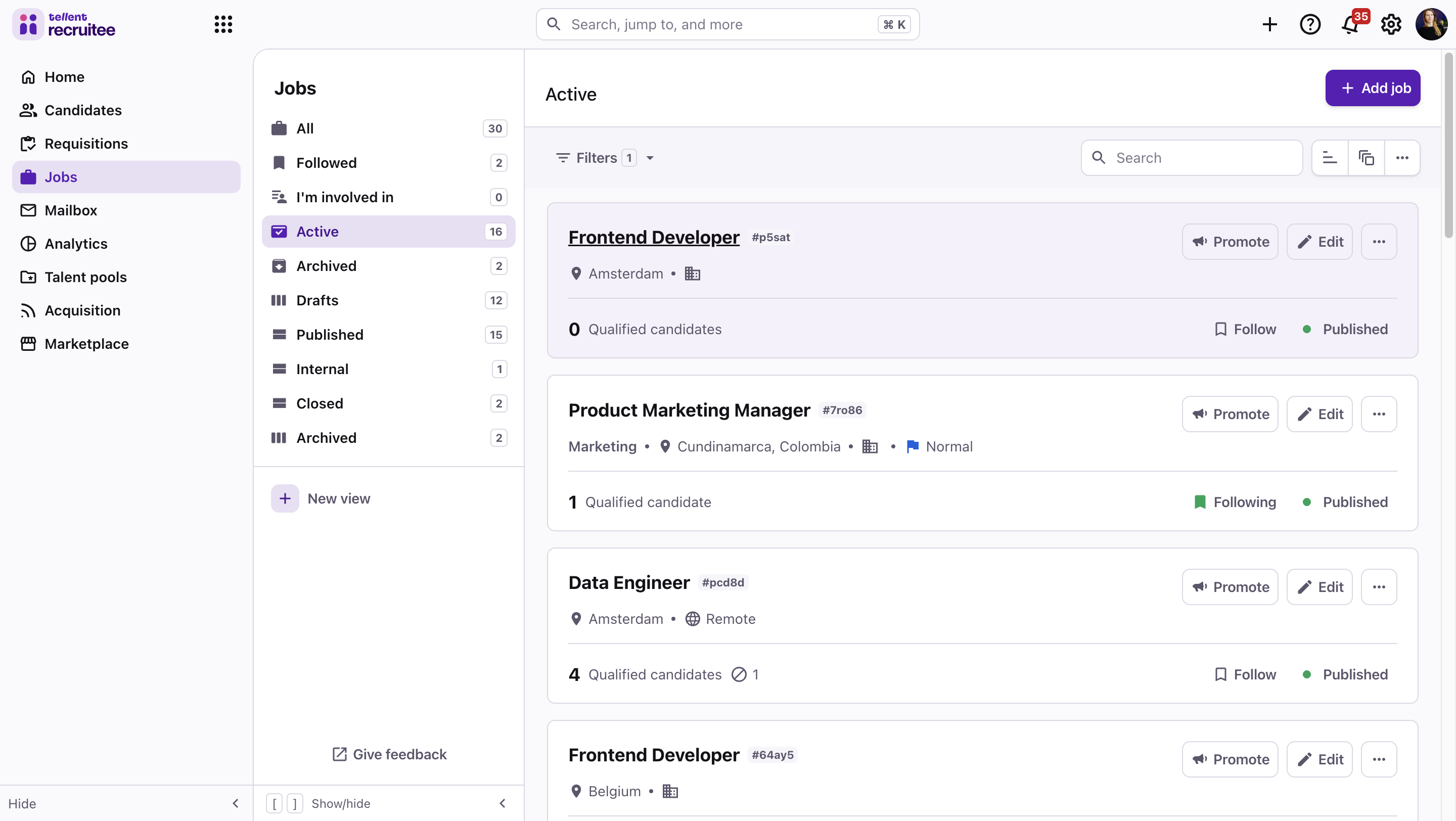 Put repetitive hiring tasks on autopilot with **Workflow Automations** 💡

Build intelligent, customizable workflows using conditional logic and flexible actions directly within your hiring process, without sacrificing control.
