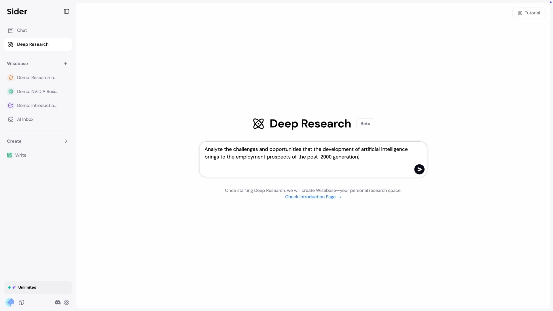 Enter your research topic here.