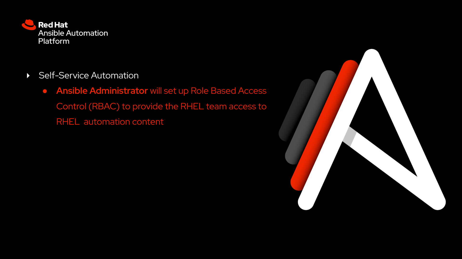 Ansible Automation Platform administrators would like to enable **Subject Matter Experts** in their organization to run automation specific to their IT Domains and expertise.  What do they need to do to make this happen for the **RHEL Operations User**