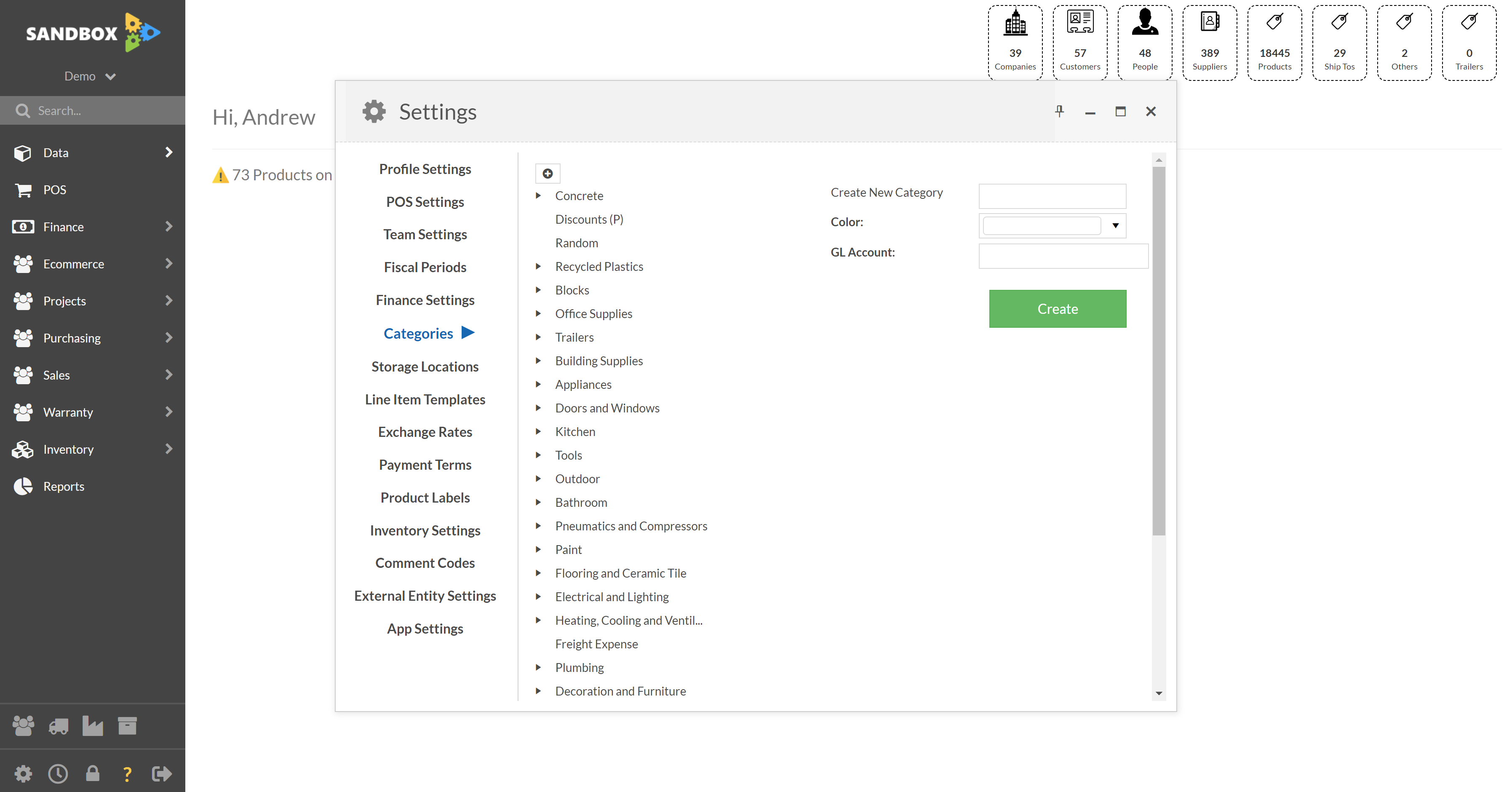 Find the category to link with ToolBx 