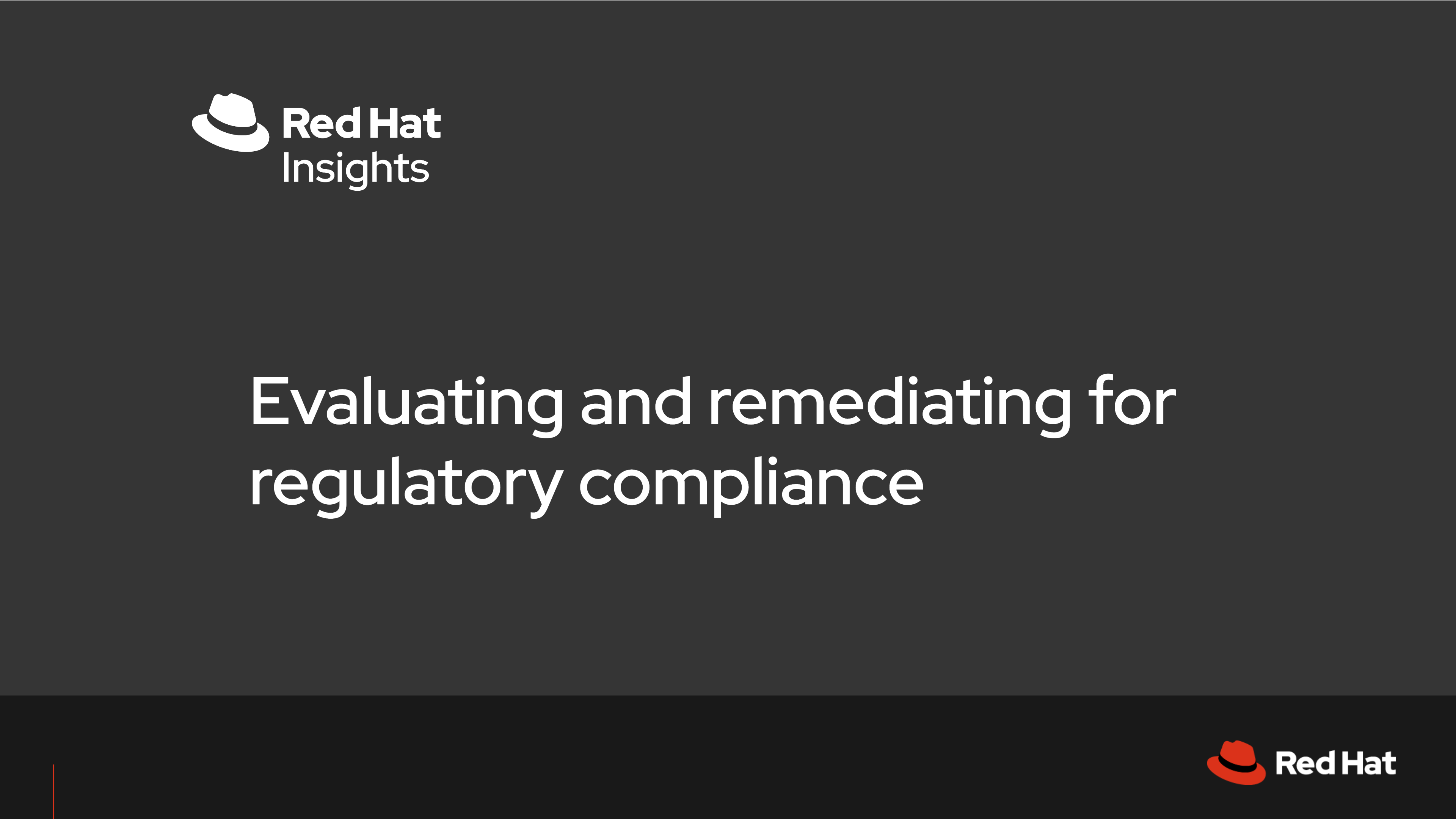 Regulatory compliance is complex - Insights can help to simplify compliance reporting.  Click to see how!
This activity will take about 4 minutes.