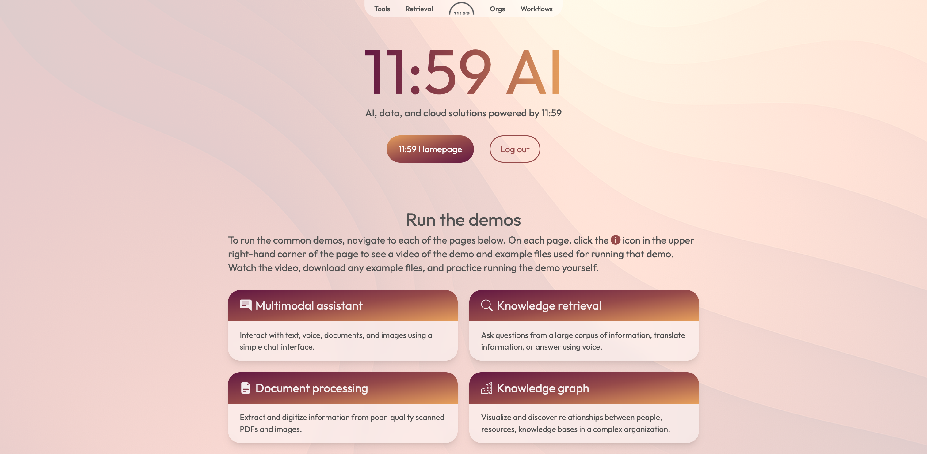 Let's explore the Knowledge Retrieval tool.