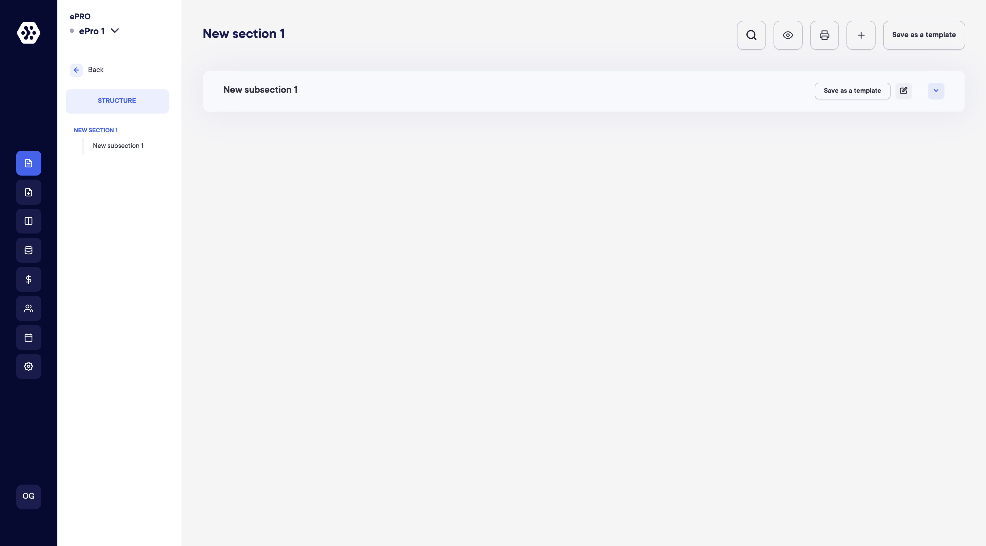 You can now modify your ePro form