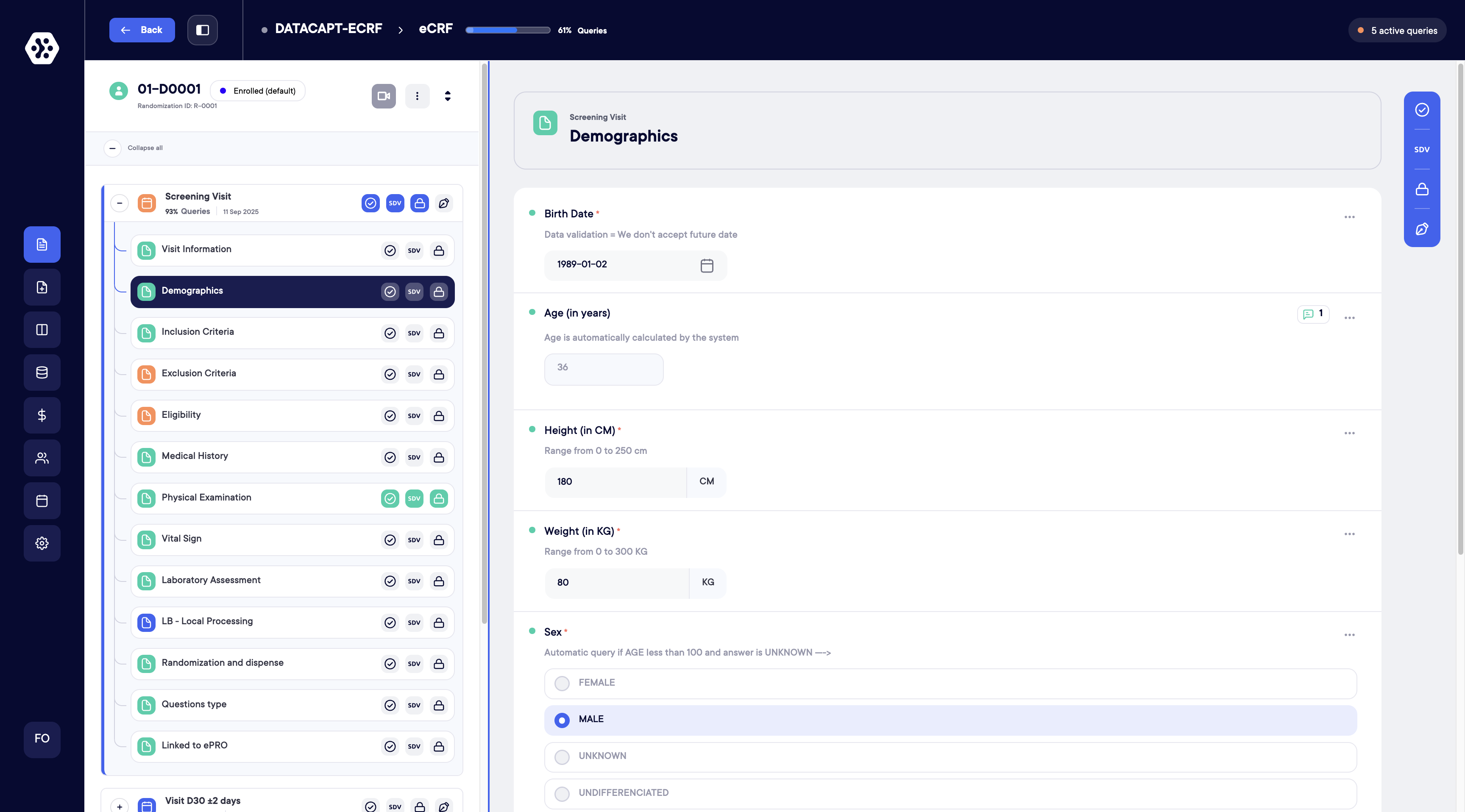 New structure for improved navigation and monitoring