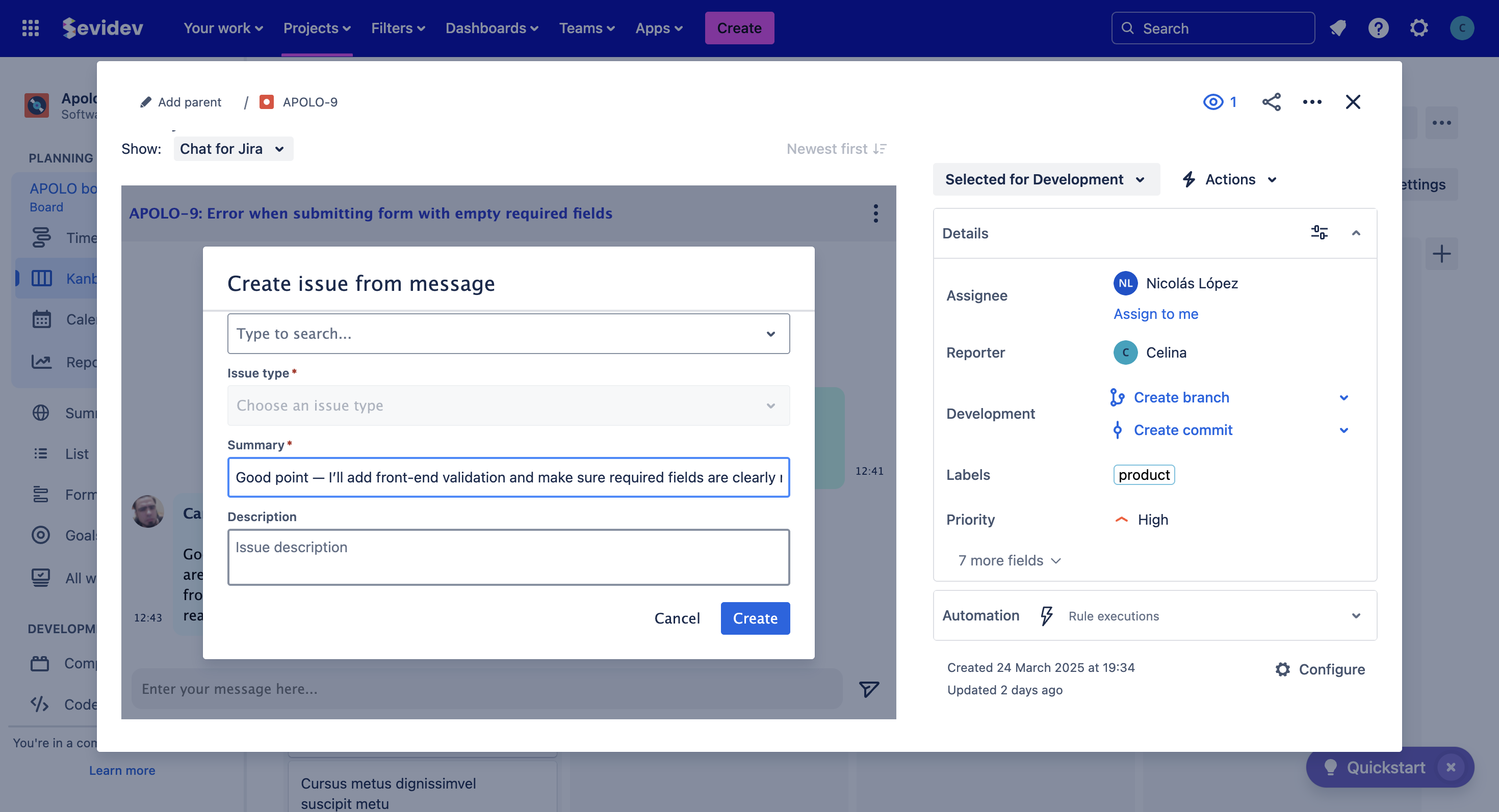 The summary is auto-completed 🎉