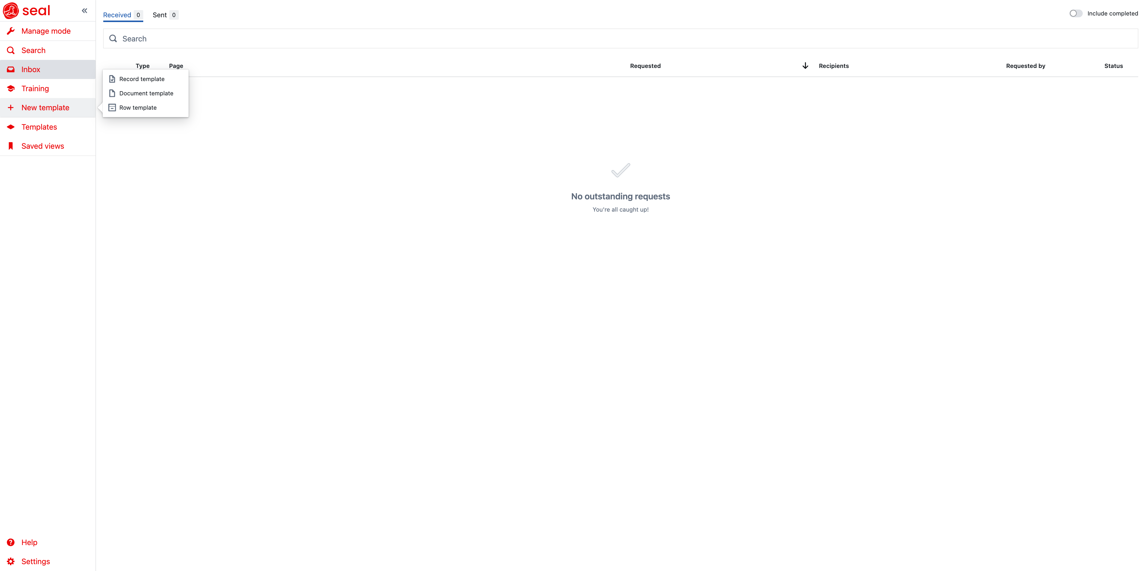 We're making a new document template