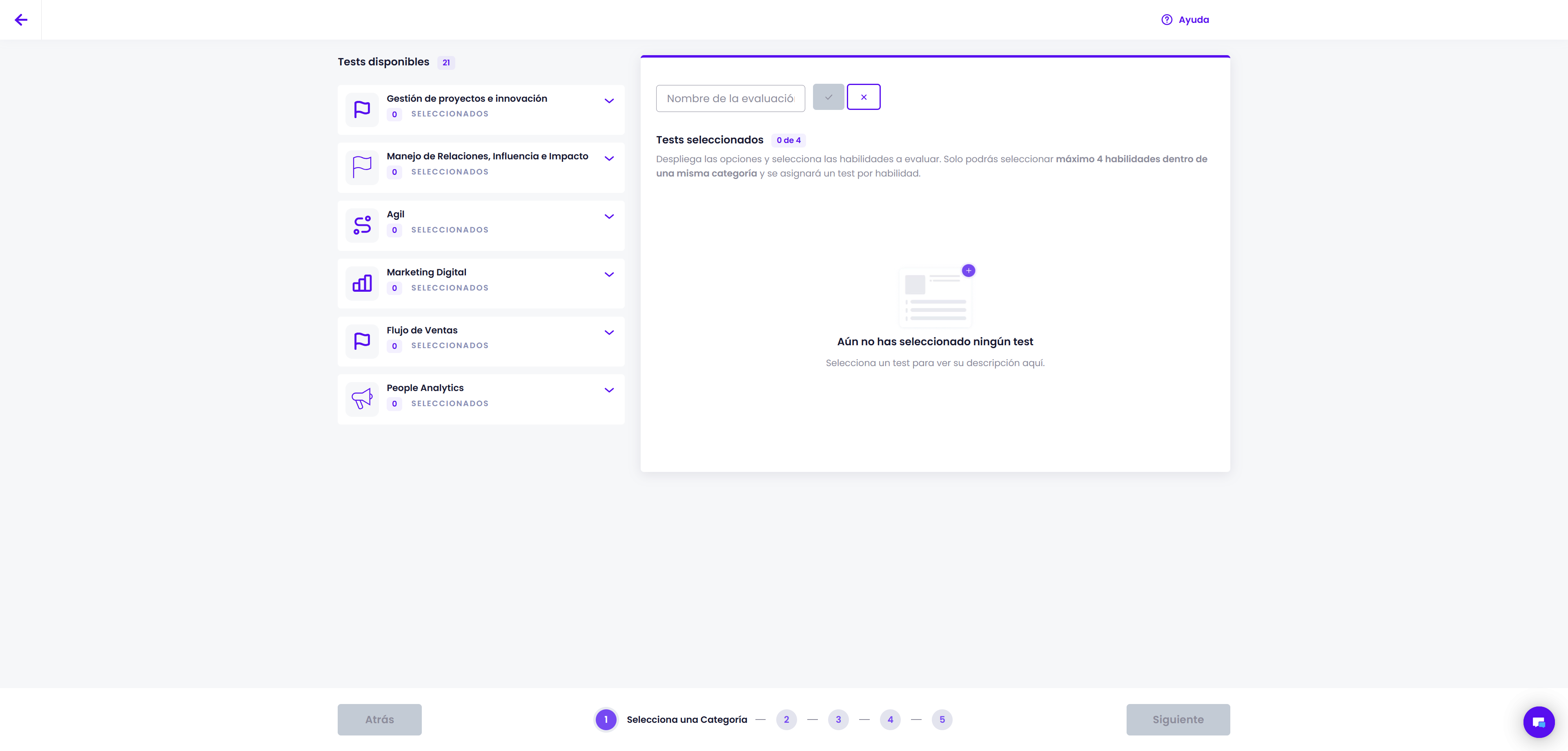 Seleccione uno de los tests disponibles para explorar pruebas relacionadas.