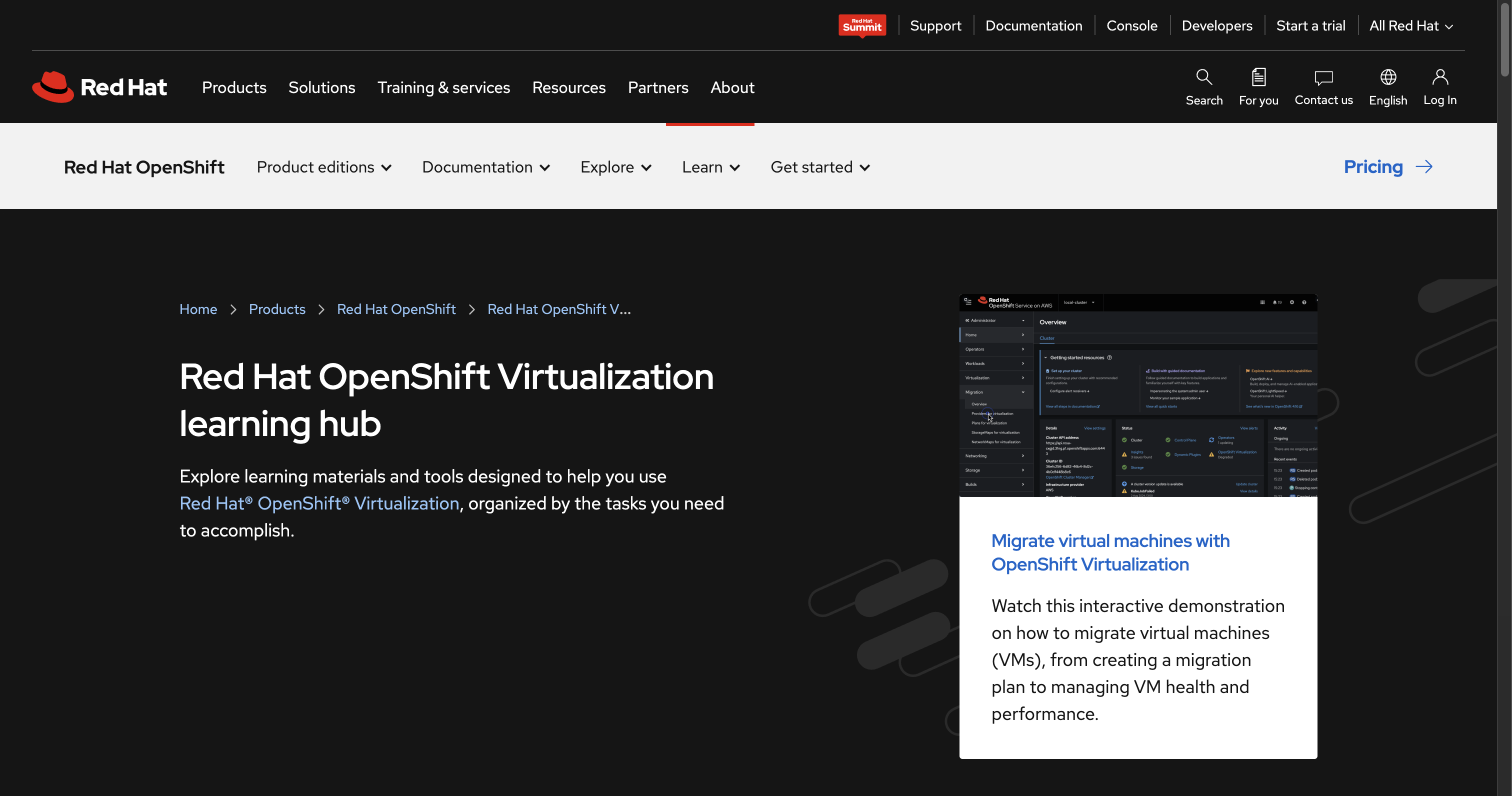 [Contact a sales representative](https://www.redhat.com/en/technologies/cloud-computing/openshift#talk-to-a-red-hatter)