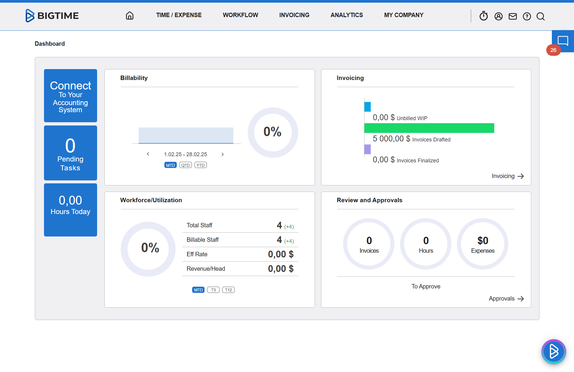 Discover the invoicing features that streamline your billing process effortlessly. Click on the Invoicing Tab. 