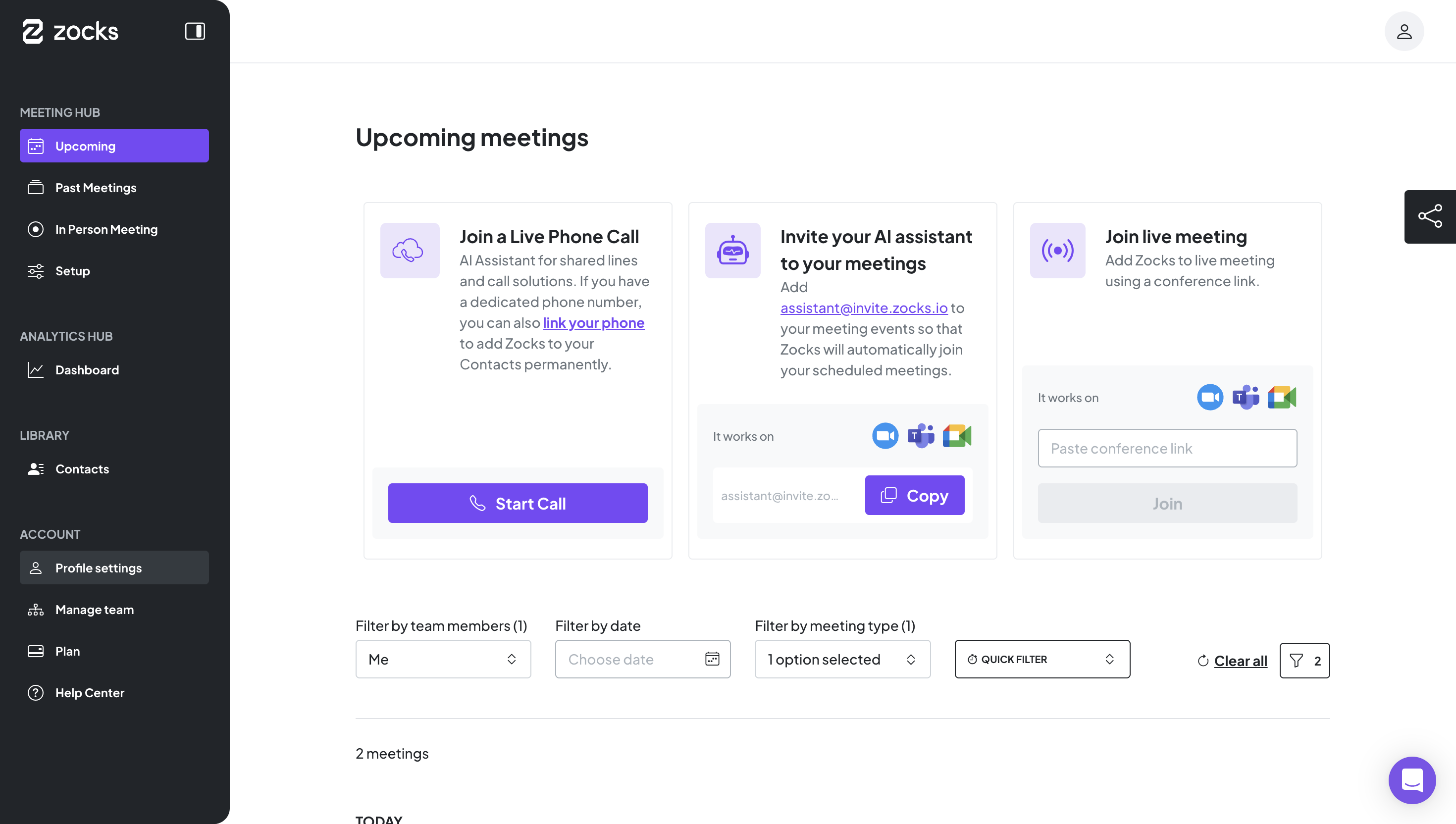 Hey there!

Click to learn how **Event Filters** in Zocks help you stay organized!