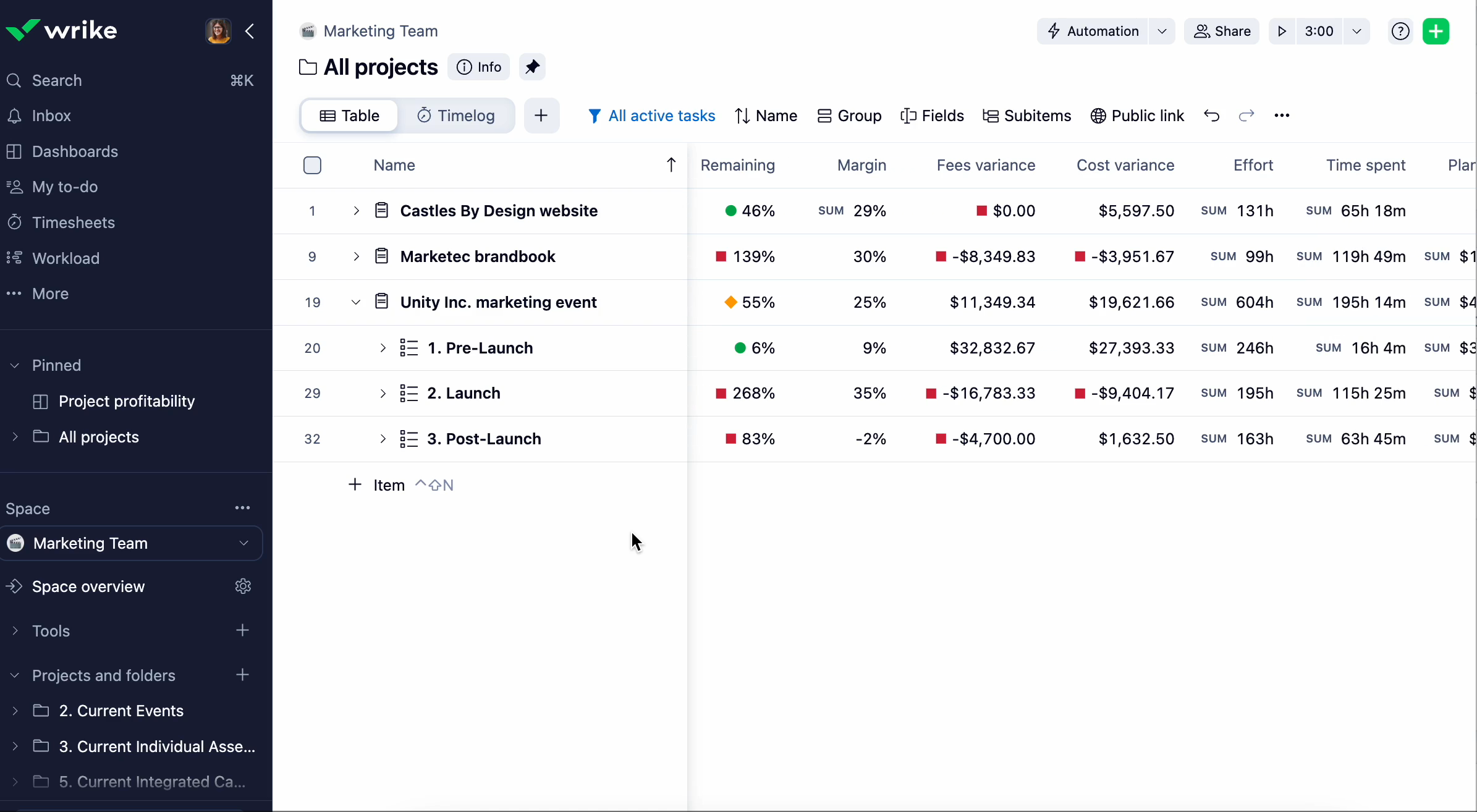 Click here to learn how to automatically track your fees and costs