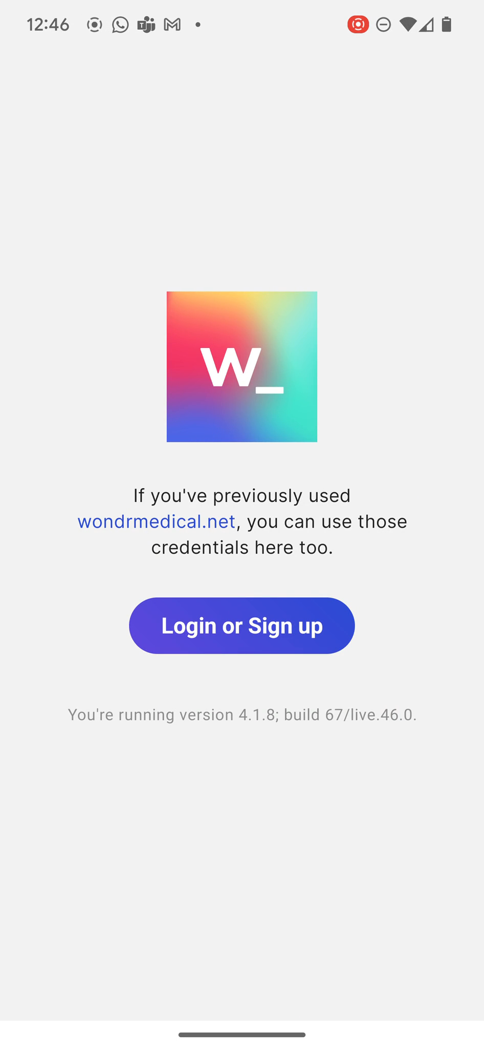 Tap here to sign up