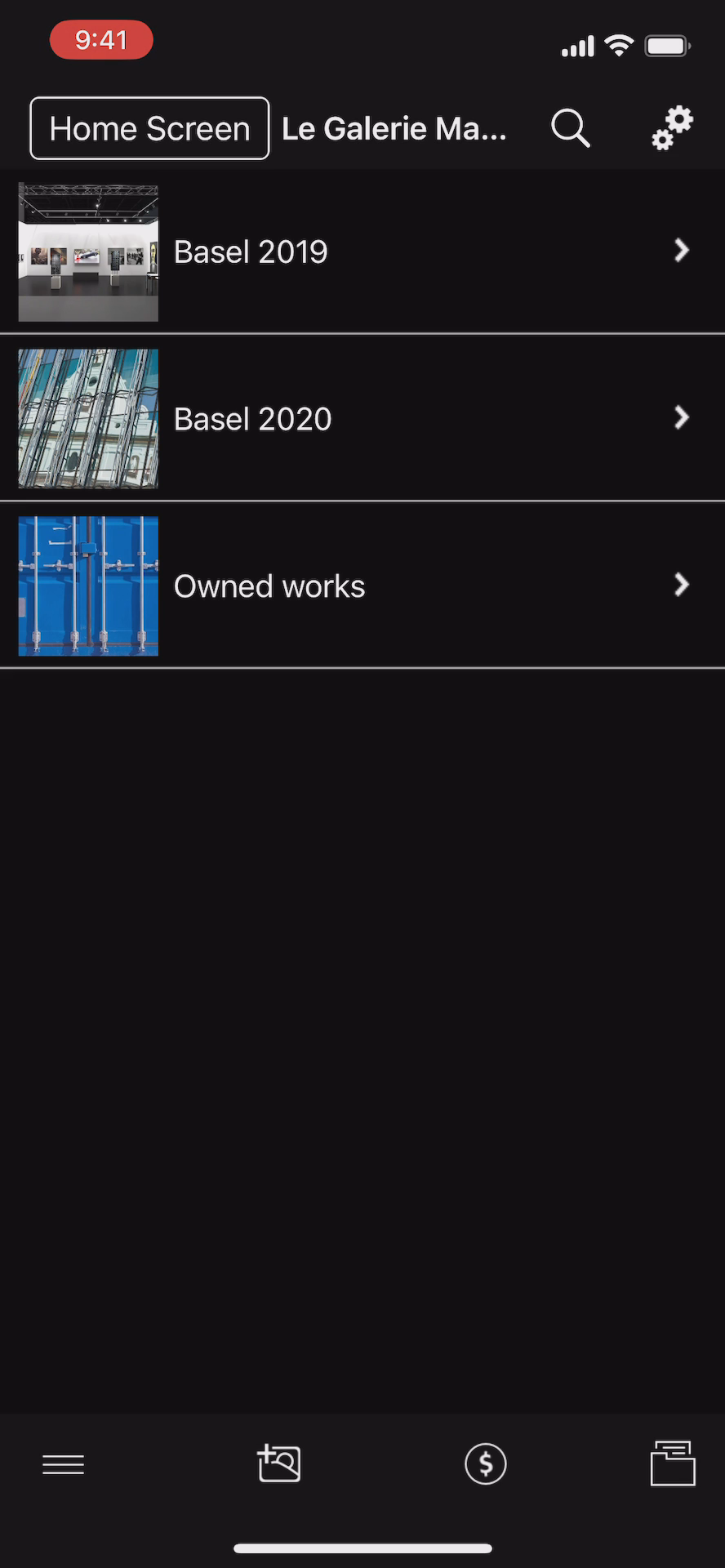 With ArtBinder, easily create a new object directly from any mobile device. 