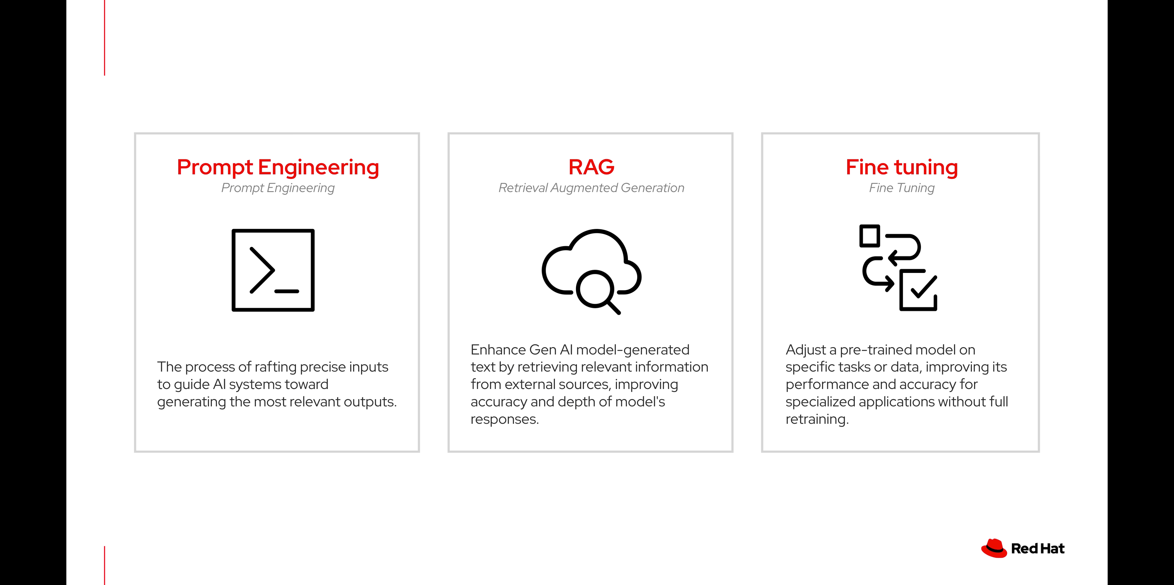 Fine-tuning is an advanced method of model customization and can be a bit complex. Let's simplify things a bit.