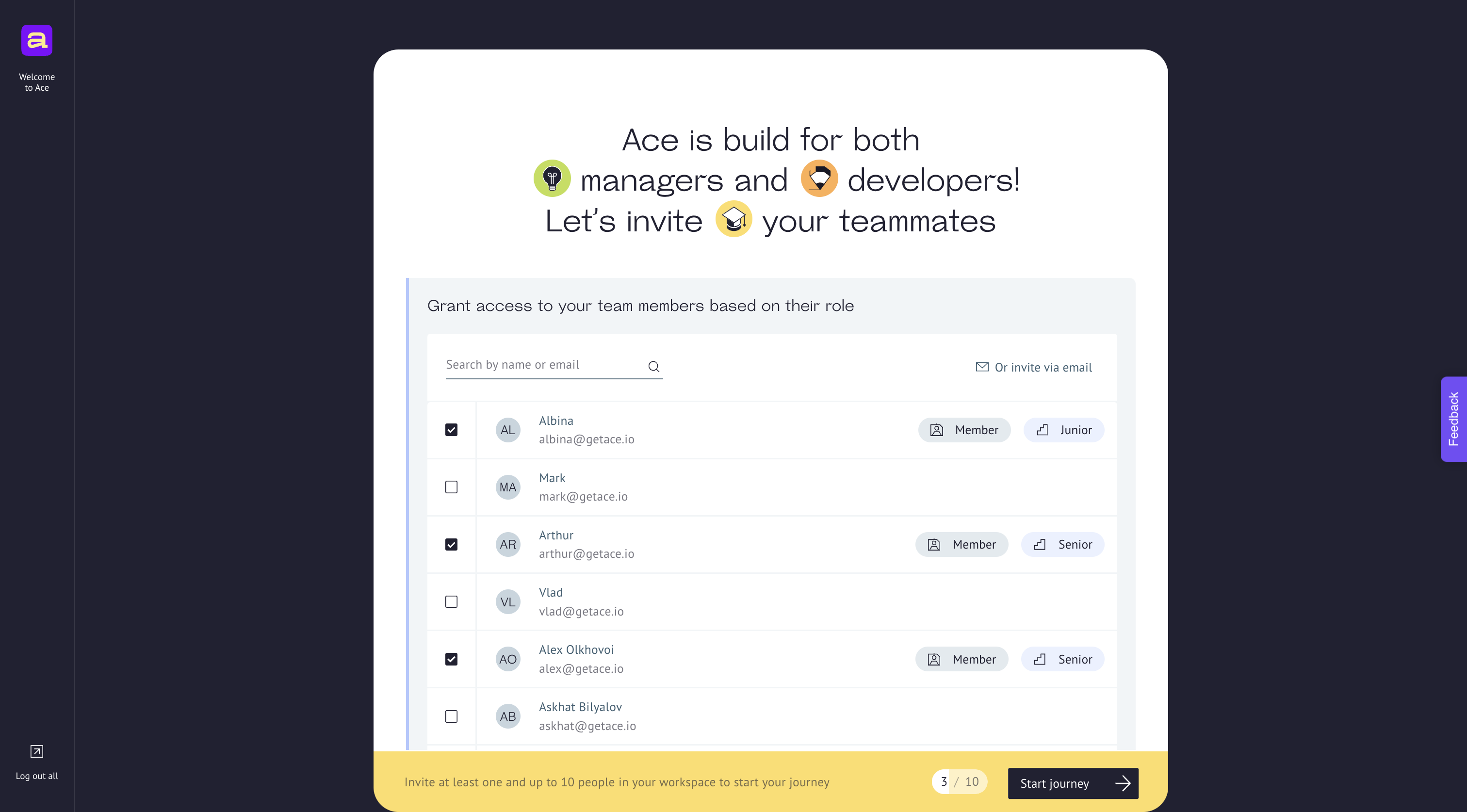 And automatically identify career path level for each developer in your team
