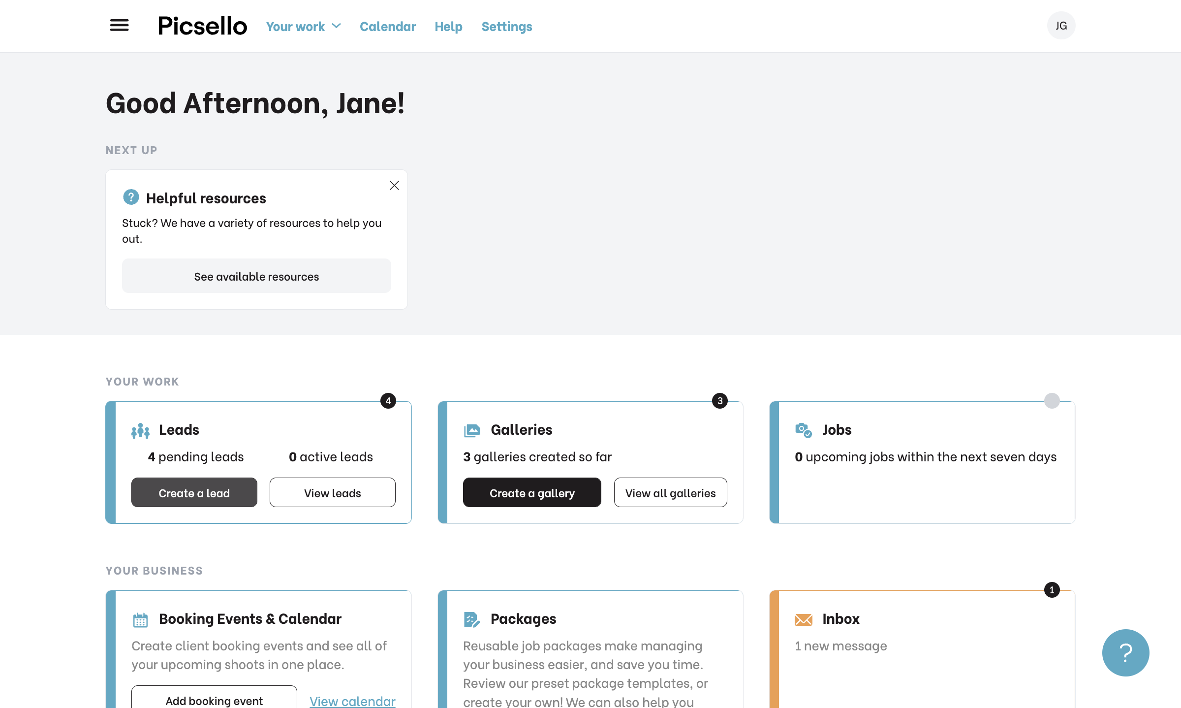 Click here to create a lead.